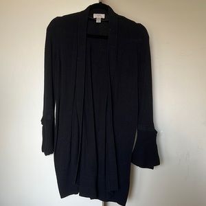Loft Black Cardigan, Size SP
